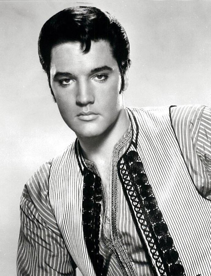 Elvis Presley en una foto de 1965