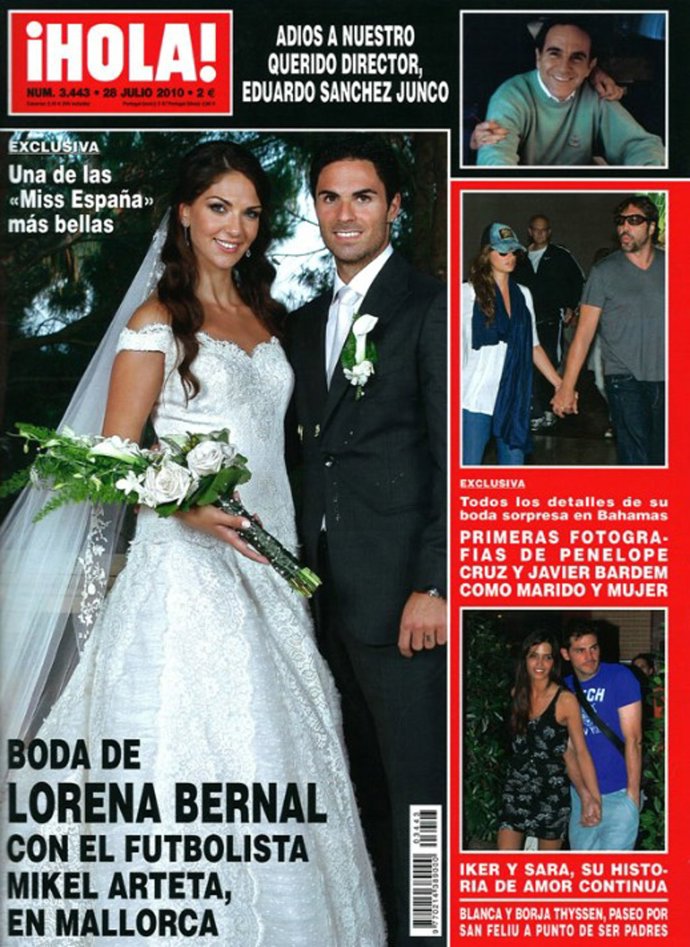 Portada de la revista '¡Hola!'