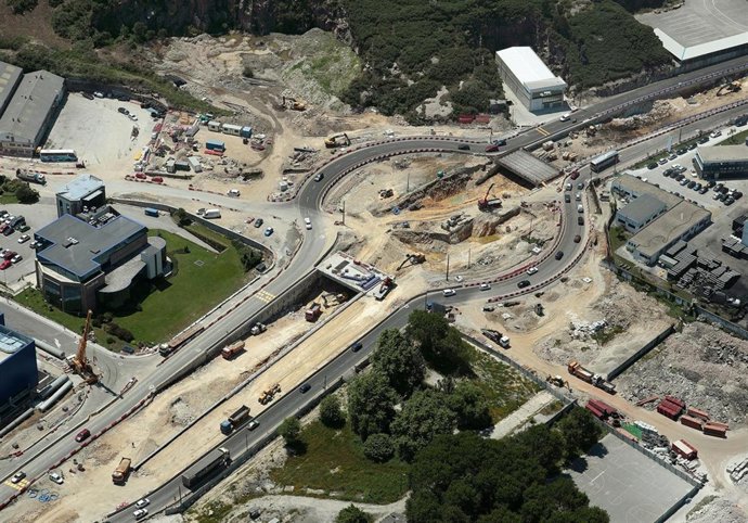 Tramo de la Tercera Ronda de A Coruña