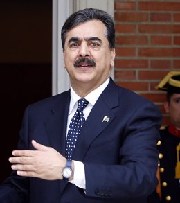 primer ministro paquistaní, Yusuf Raza Gilani
