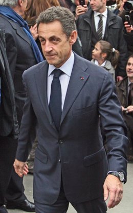 El Presidente de Francia, Nicolás Sarkozy