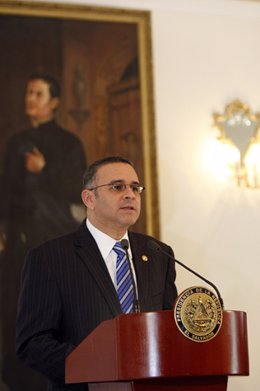 Mauricio Funes, presidente de El Salvador