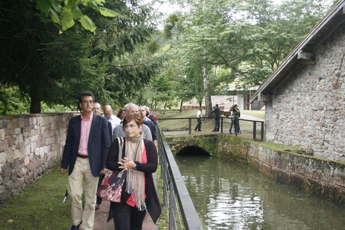 Francisco Martín en la Ferrería de Cades