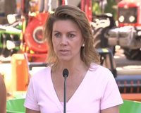 Cospedal dice que durante el Gobierno de Zapatero "España ha pasado del milagro español a ser intervenida por la UE"