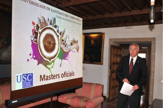 Juan Casares Long presenta los másteres oficiales de la USC