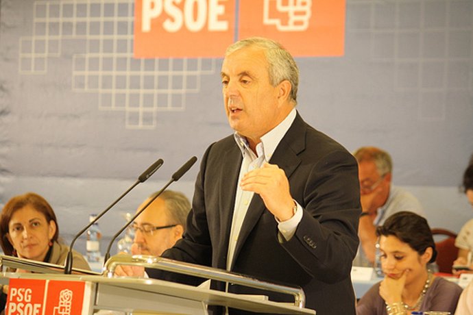 Pachi Vázquez en el Comité Nacional del PSdeG