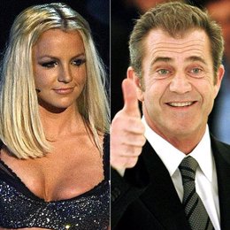 Montaje Britney Spears y Mel Gibson