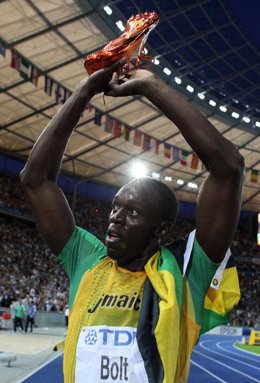 El velocista jamaicano Usain Bolt