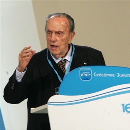 Fraga en el Congreso del PP