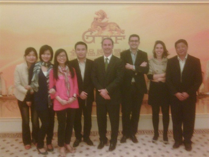 Los equipos de Caramelo y Global Brand Franchise. 