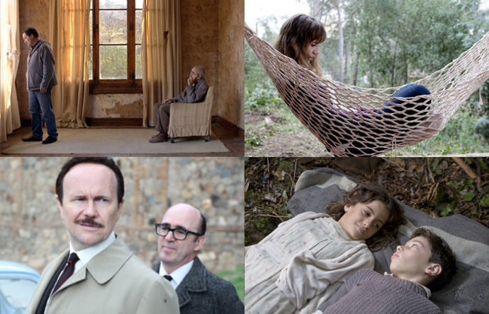 Escenas de las cuatro películas españolas que competirán en la Sección Oficial d