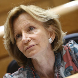 Elena Salgado en el Senado