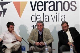 Rueda de prensa de la Zarzuela 'La del manojo de rosas', Veranos de la Villa, Ma