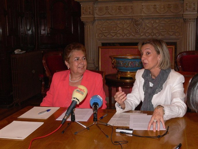 Isabel Falcó y Teresa Fernández