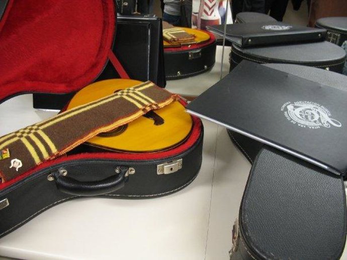 Instrumentos de la Agrupación Musical Nuestra Señora de Tejeda de Valencia.