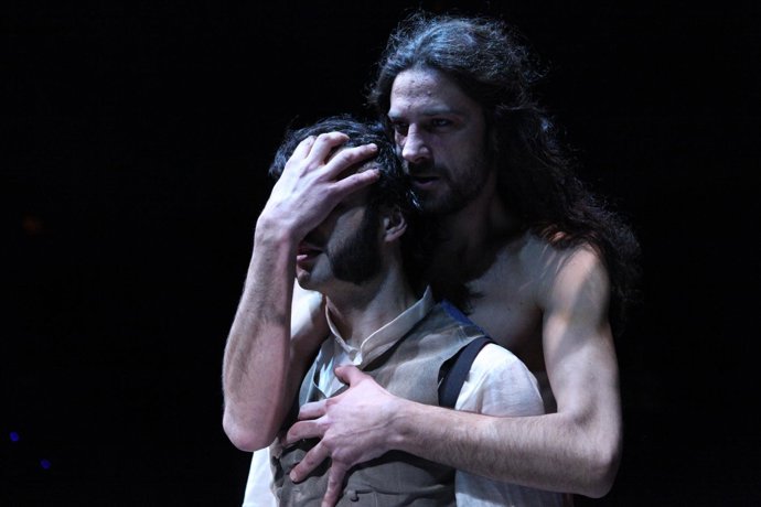 Imagen de la representación de la obra 'Frankenstein'