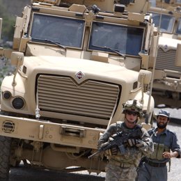 Las fuerzas de la ISAF en Afganistán