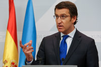 Feijóo destaca la solvencia de las cajas gallegas tras los tests y lo contrapone con las fusiones impulsadas por el PSOE