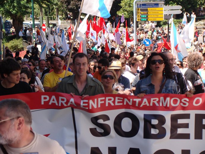 Manifestación de Causa Galiza