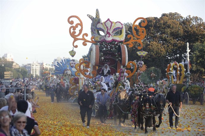 Un momento de la espectacular batalla