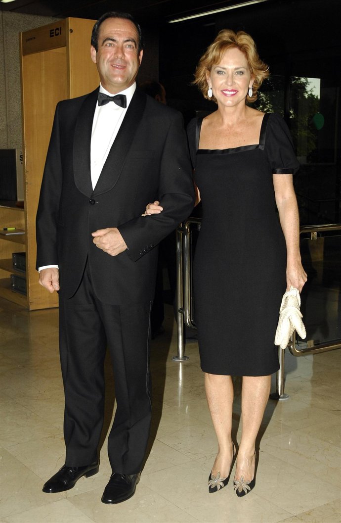 José Bono y Ana Rodríguez en los premios ABC del año 2008