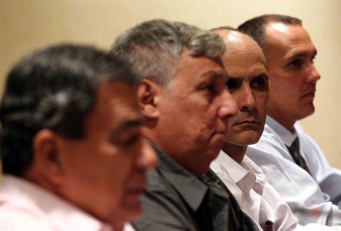 Imagen de presos cubanos