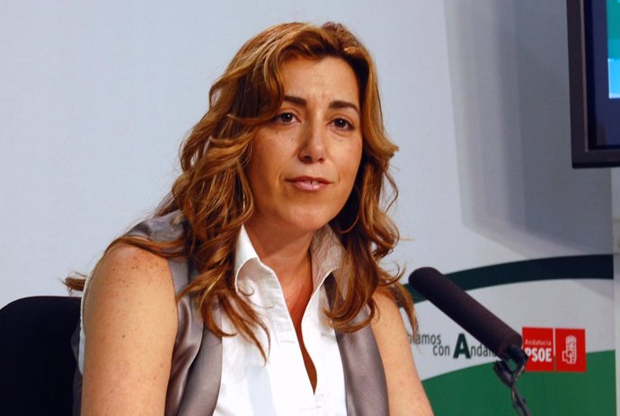 La secretaria de Organización del PSOE de Andalucía, Susana Díaz