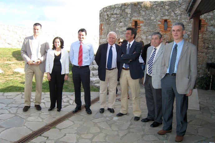 Martín en la inauguración del curso de la UC. 