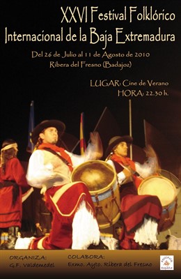 Cartel del Festival Floklórico Internacional