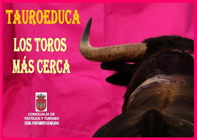 Cartel de la festividad taurina de Miajadas