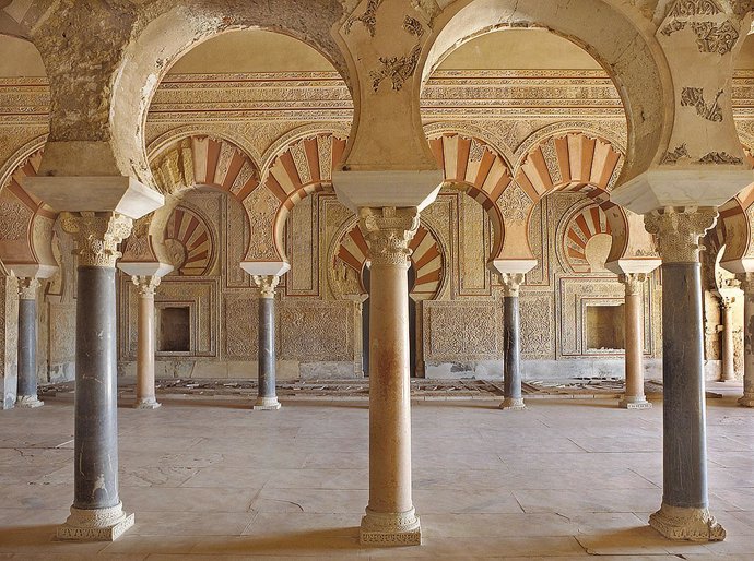 El Salón Rico, en Medina Azahara