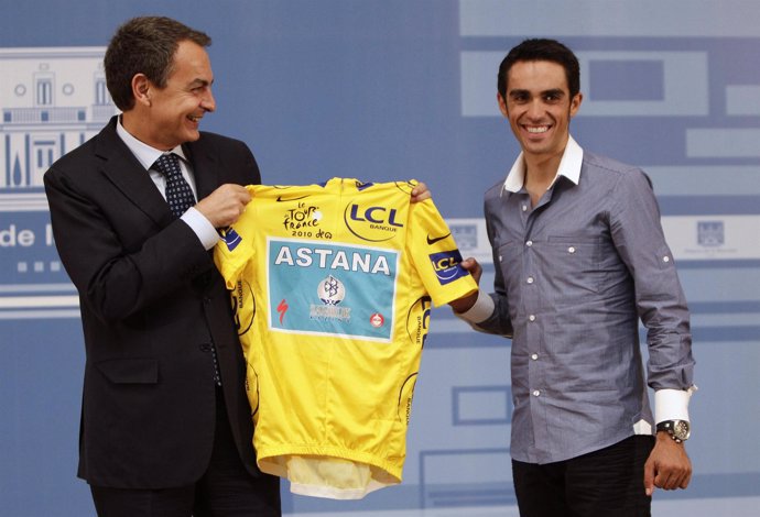 Zapatero recibe a Contador