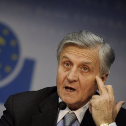 El presidente del Banco Central Europeo (BCE), Jean Claude Trichet ene l Parlame
