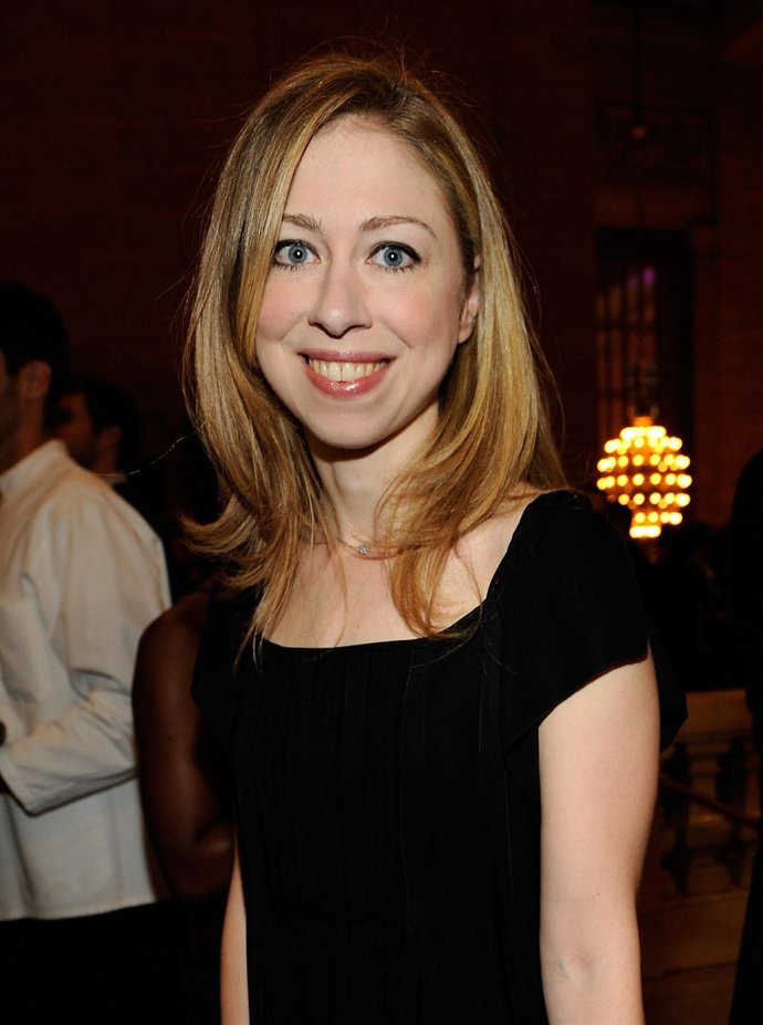 Chelsea Clinton, hija del ex presidente de Estados Unidos Bill Ckonton y Hillary
