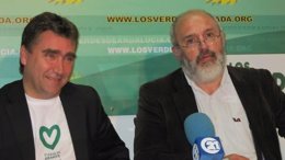 Mario Ortega y Francisco Garrido, de Los Verdes Andalucía