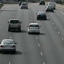 trafico coches carretera