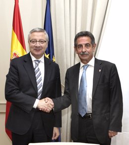El ministro de Fomento y el presidente de Cantabria