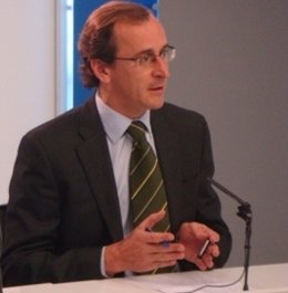 El presidente del PP en Álava, Alfonso Alonso