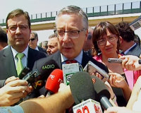 Blanco aclara que la rescisión del contrato de tramo Tornavacas-Navaconcejo es "un paréntesis" y la obra "se recuperará"