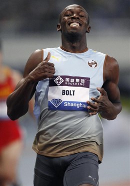 El velocista jamaicano Usain Bolt
