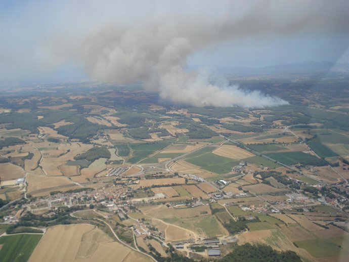 Incendio en Vilopriu