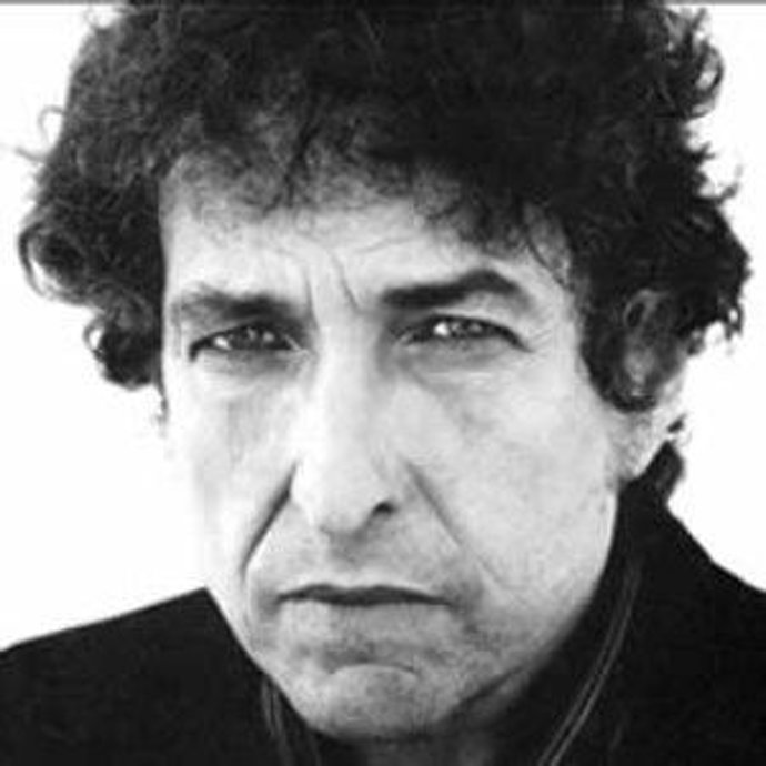 bob dylan cantante fotografia blanco negra