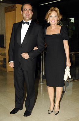 José Bono y Ana Rodríguez en los premios ABC del año 2008