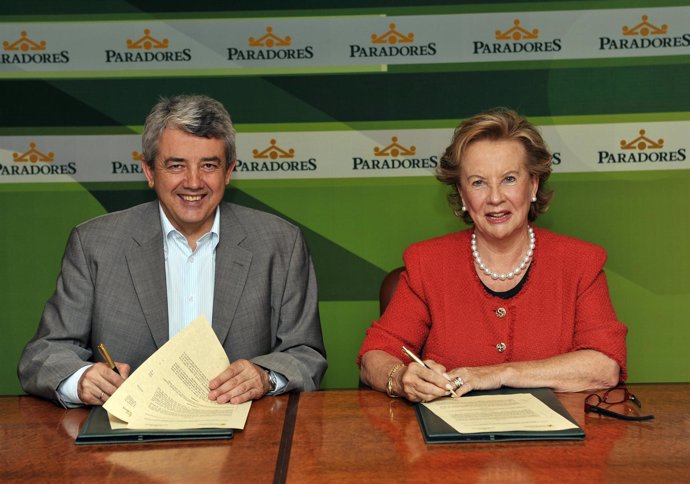 Miguel Martínez y Marcelle Parmentier