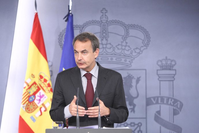 El presidente del Gobierno, José Luis Rodríguez Zapatero