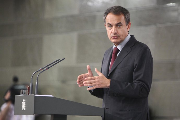 El presidente del Gobierno, José Luis Rodríguez Zapatero