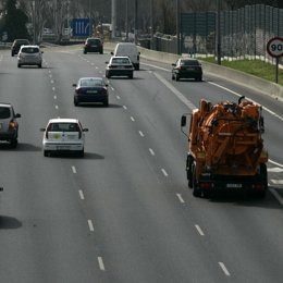 Coches en la carretera