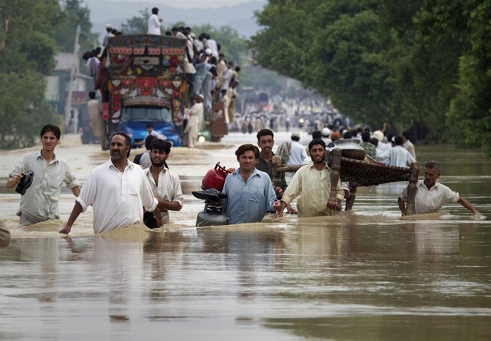 Inundaciones en Pakistán