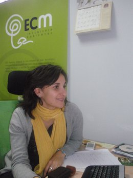 Beatriz de la Parra, en su despacho de ECM Ambiental.