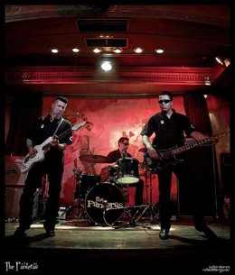 El grupo vallisoletano The Panteras durante una actuación